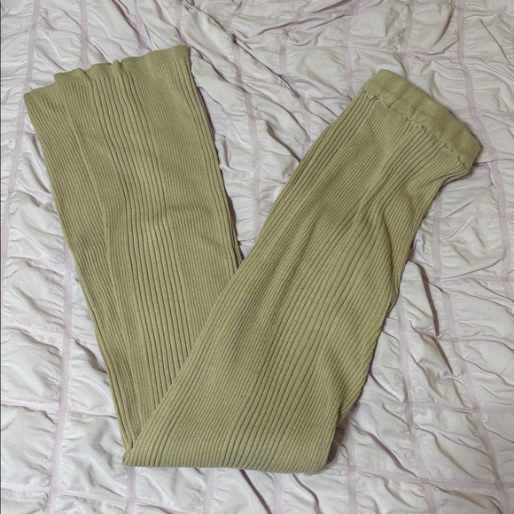 Women's Cream Ribbed Set - Picture 4 of 8